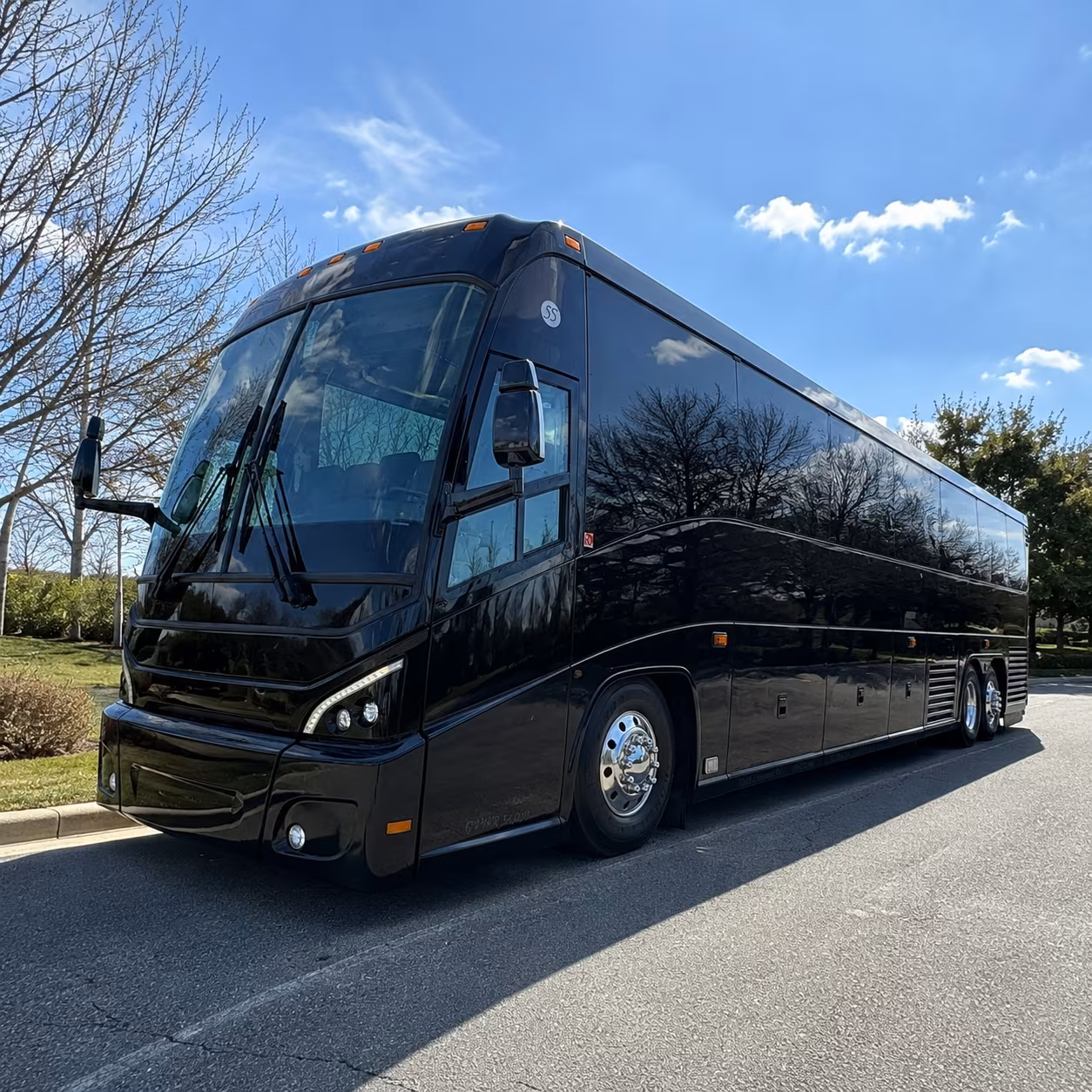 blaine private charter bus transportation for blaine events