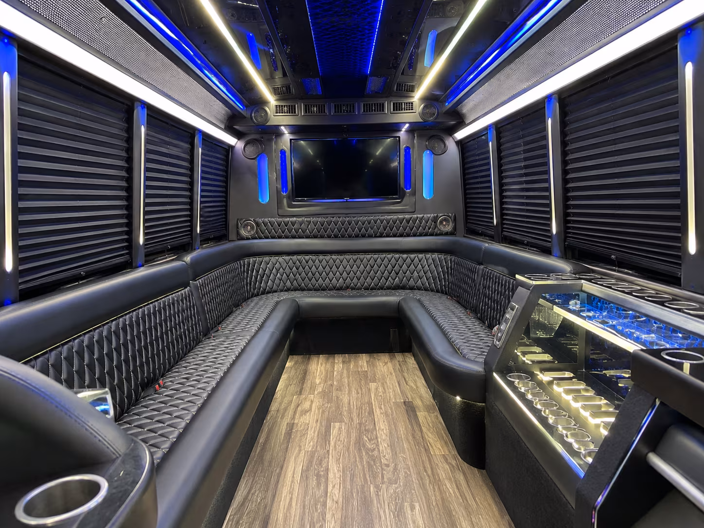 bloomington holiday party bus rental