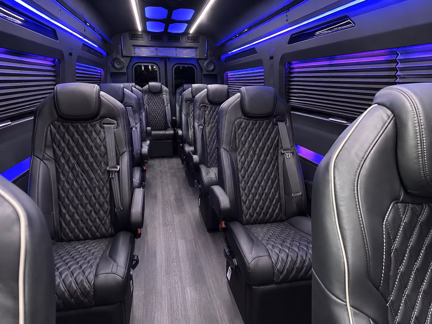 bloomington private event transportation onboard seating