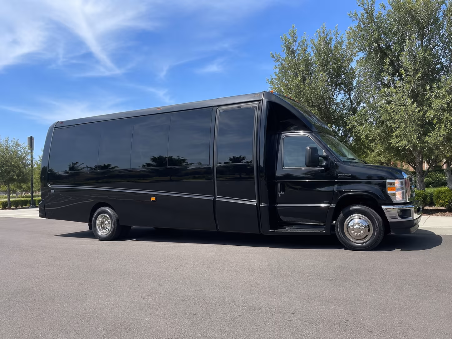 bloomington sporting event transportation onboard seating
