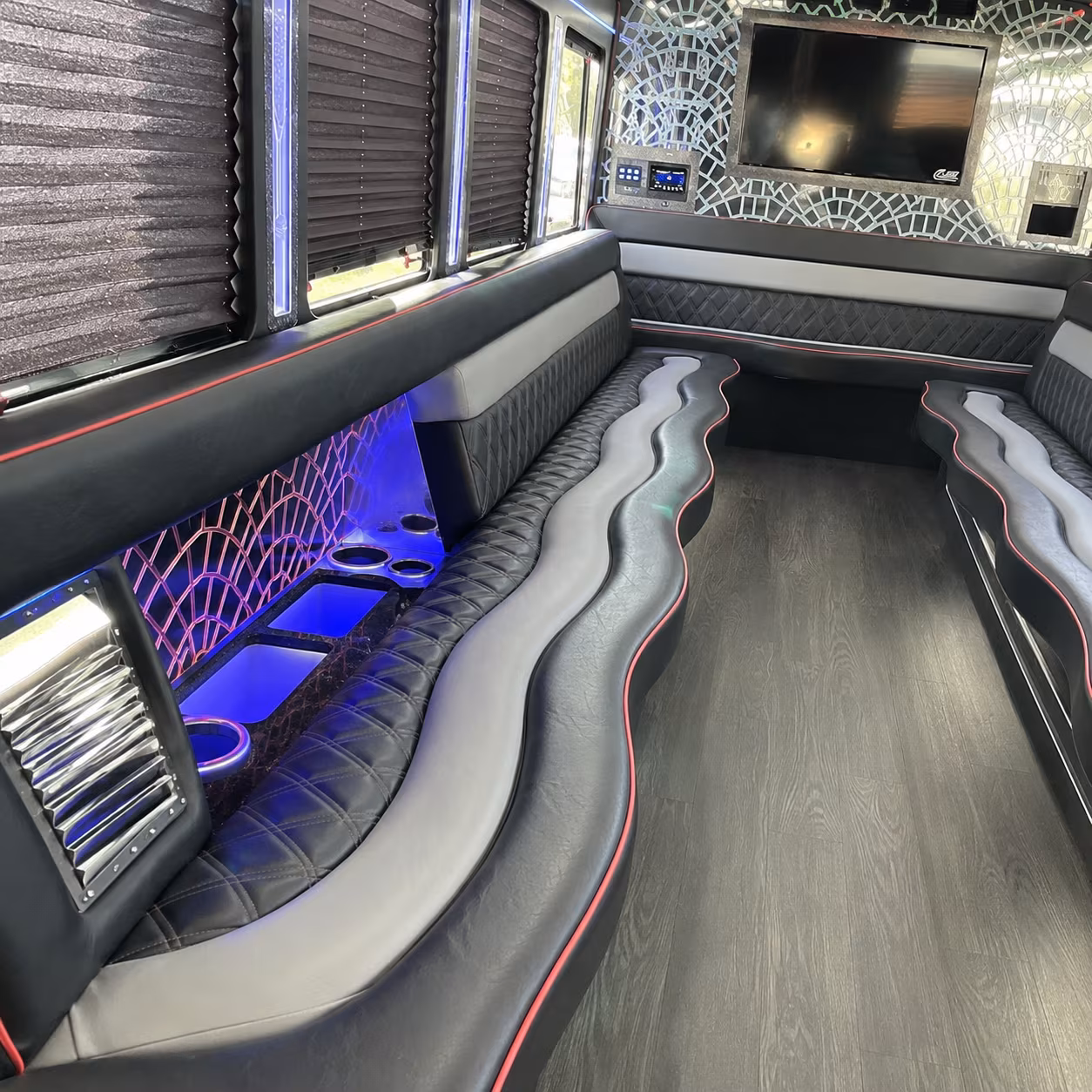bloomington wedding party bus rental