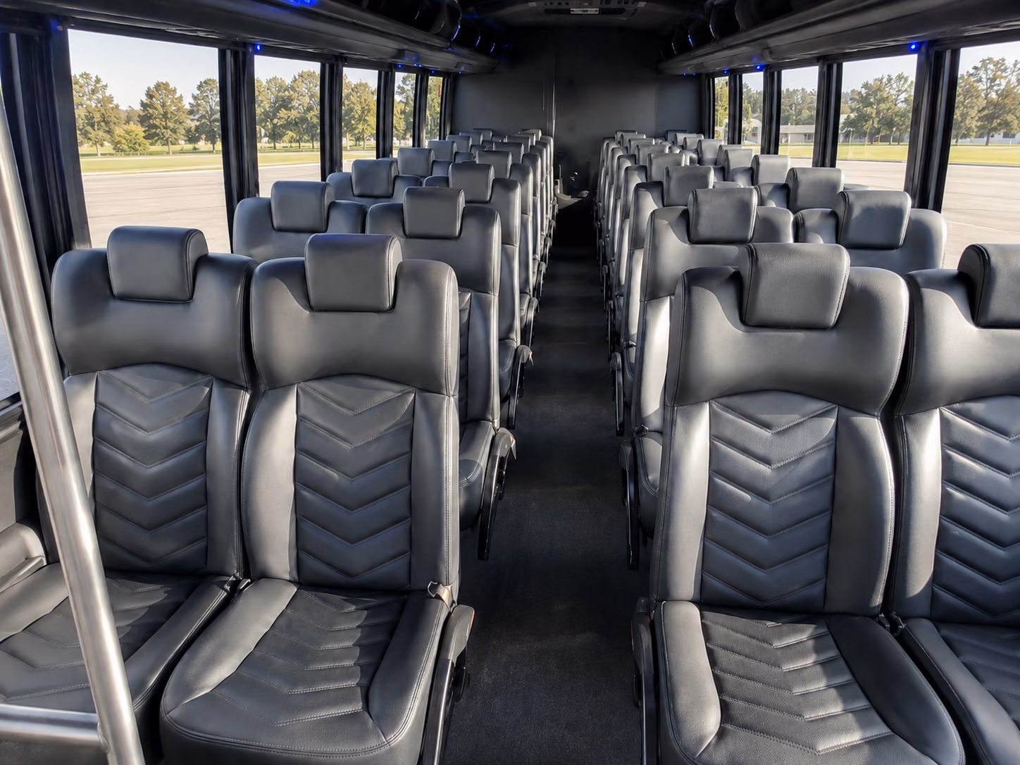 bloomington wine tour brewery transportation onboard seating