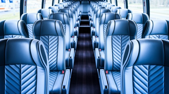 56 passenger charter bus interior eden prairie