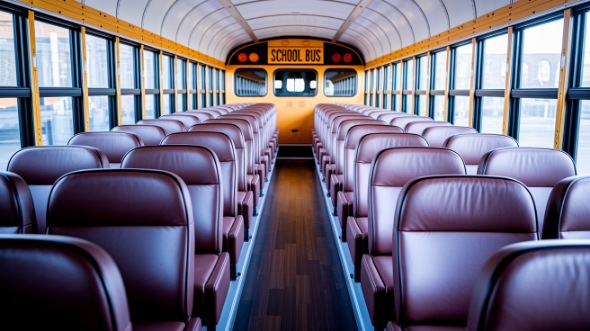 school bus rental interior eden prairie